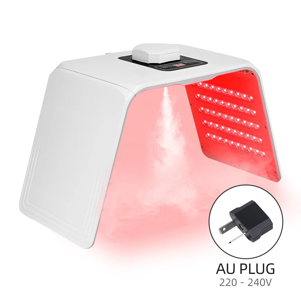 GenovaGlow 7-Colour LED Face Mask with Nano Mist