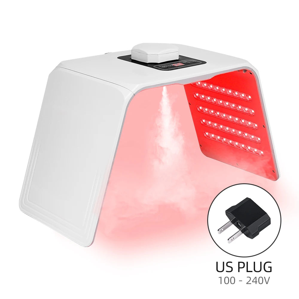 GenovaGlow 7-Colour LED Face Mask with Nano Mist